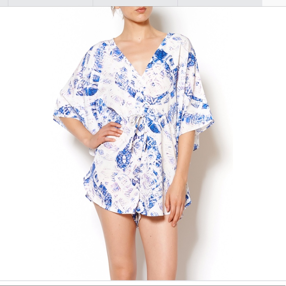 Bless’ed Are the Meek Poison Romper White